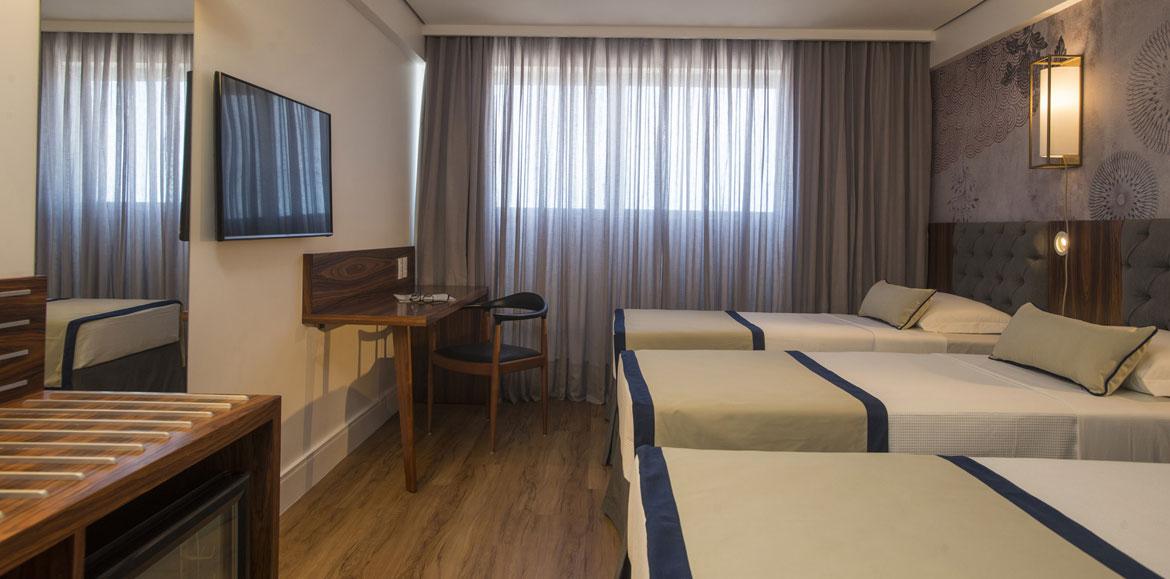 Hotel Luzeiros 헤시피 외부 사진 A room at the hotel