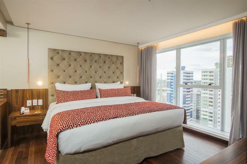 Hotel Luzeiros 헤시피 외부 사진 A bed runner